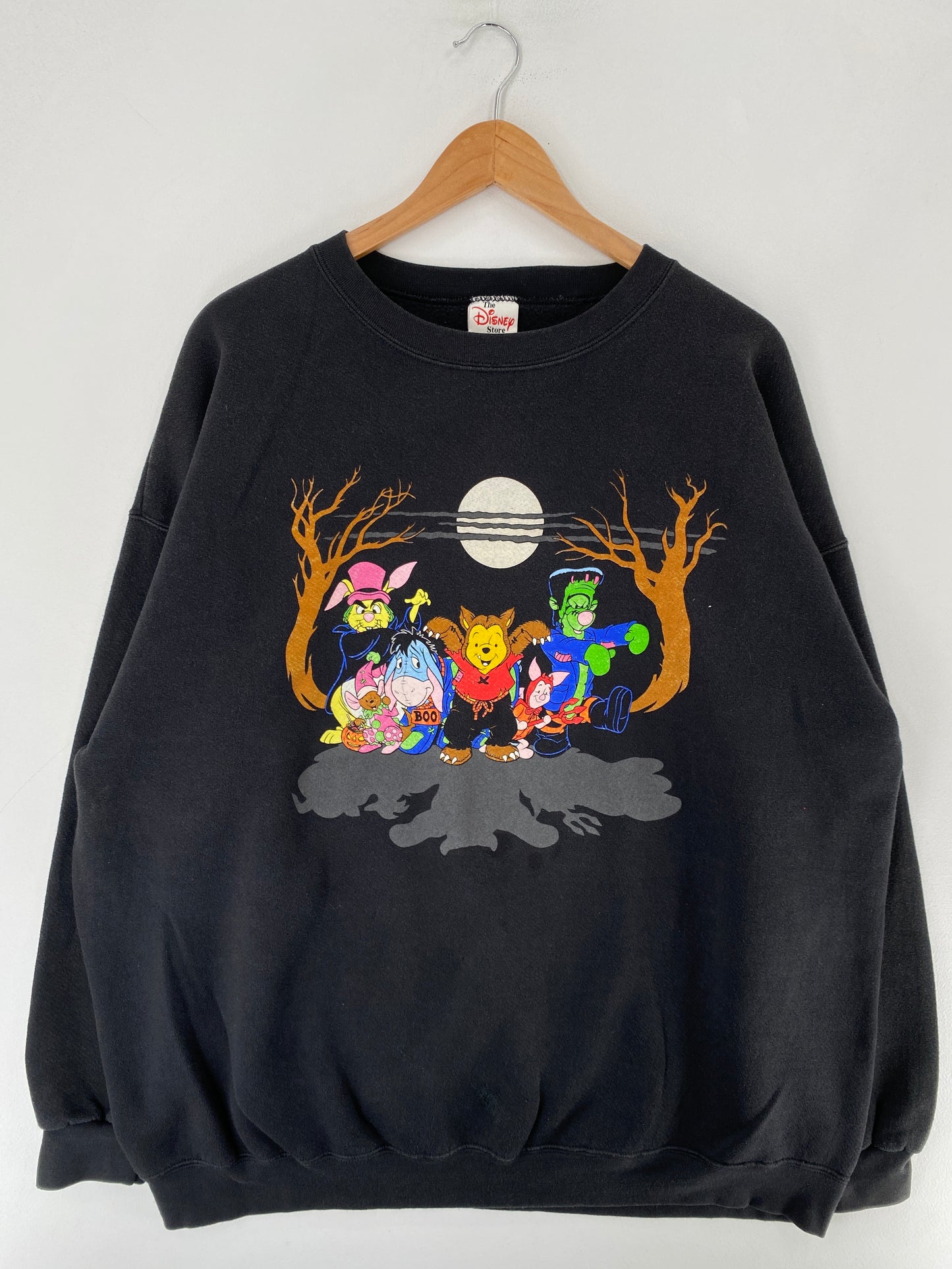 00’ DISNEY POOH HALLOWEEN Size XXXL Sweat-shirt / F3290S
