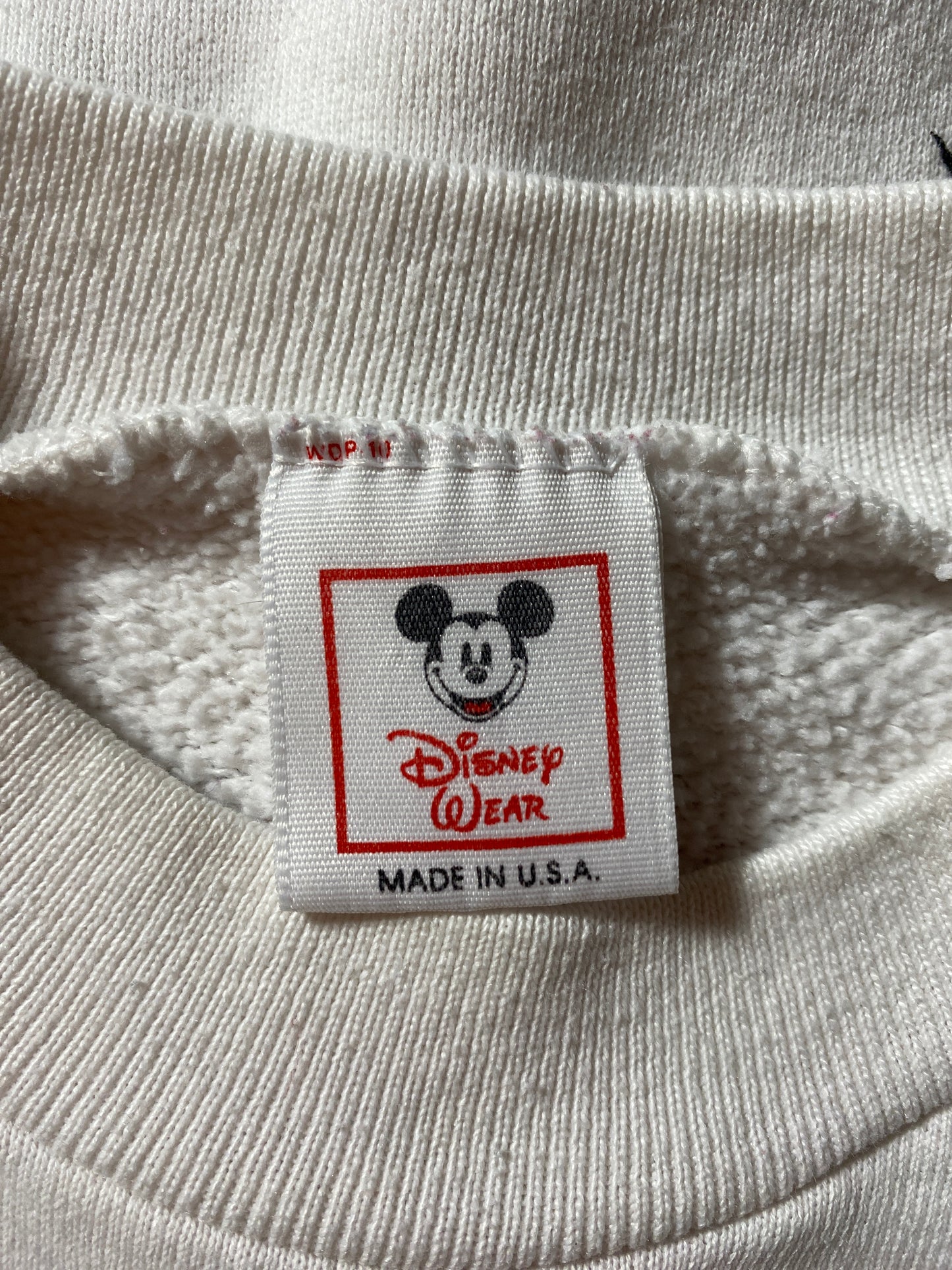 90's DISNEY MICKEY Made in USA Size L Vintage Sweat-Shirt / G3693S