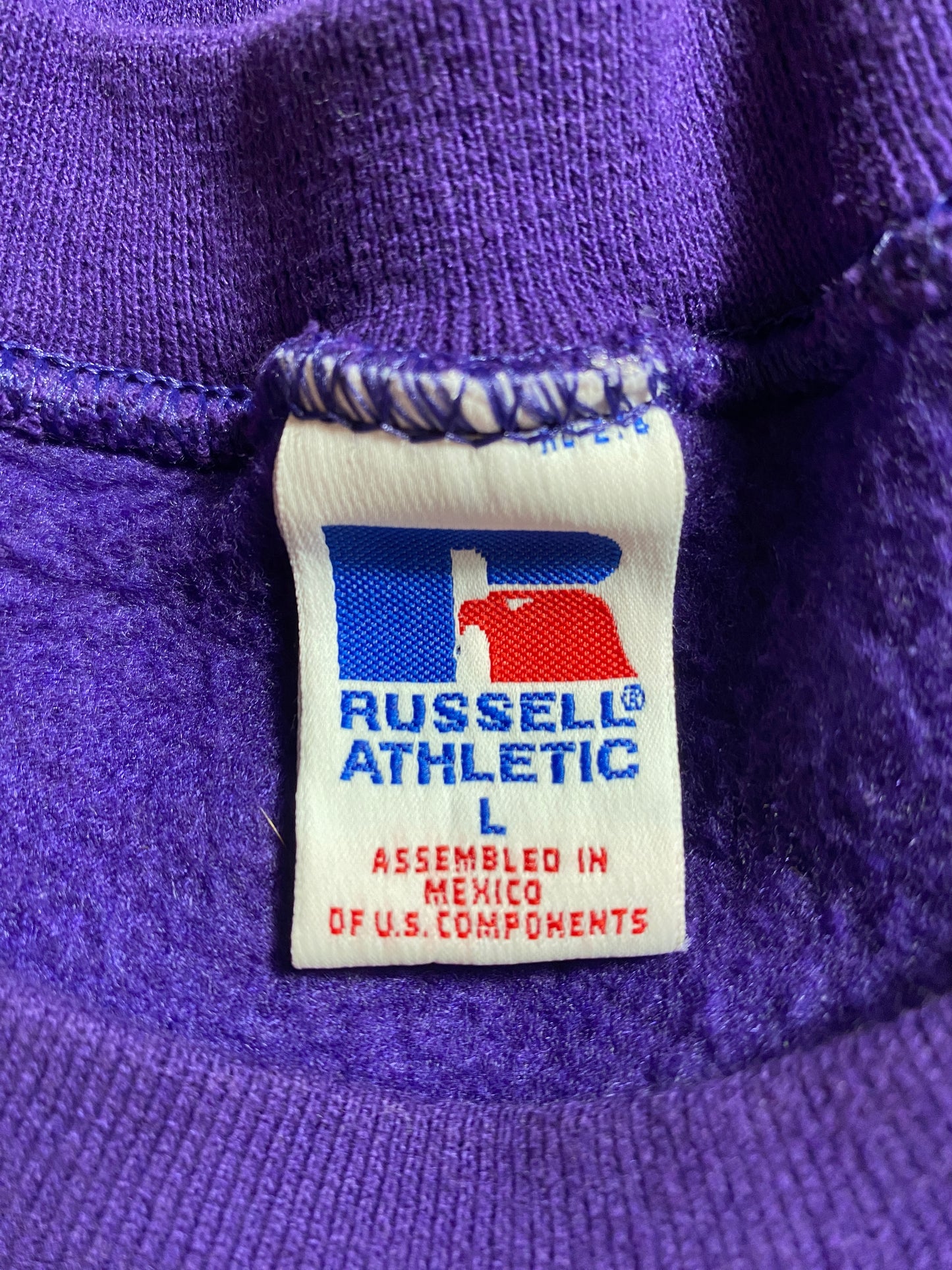 00’ RUSSELL x CLEMSON Size L College Sweat-Shirt / F5006S