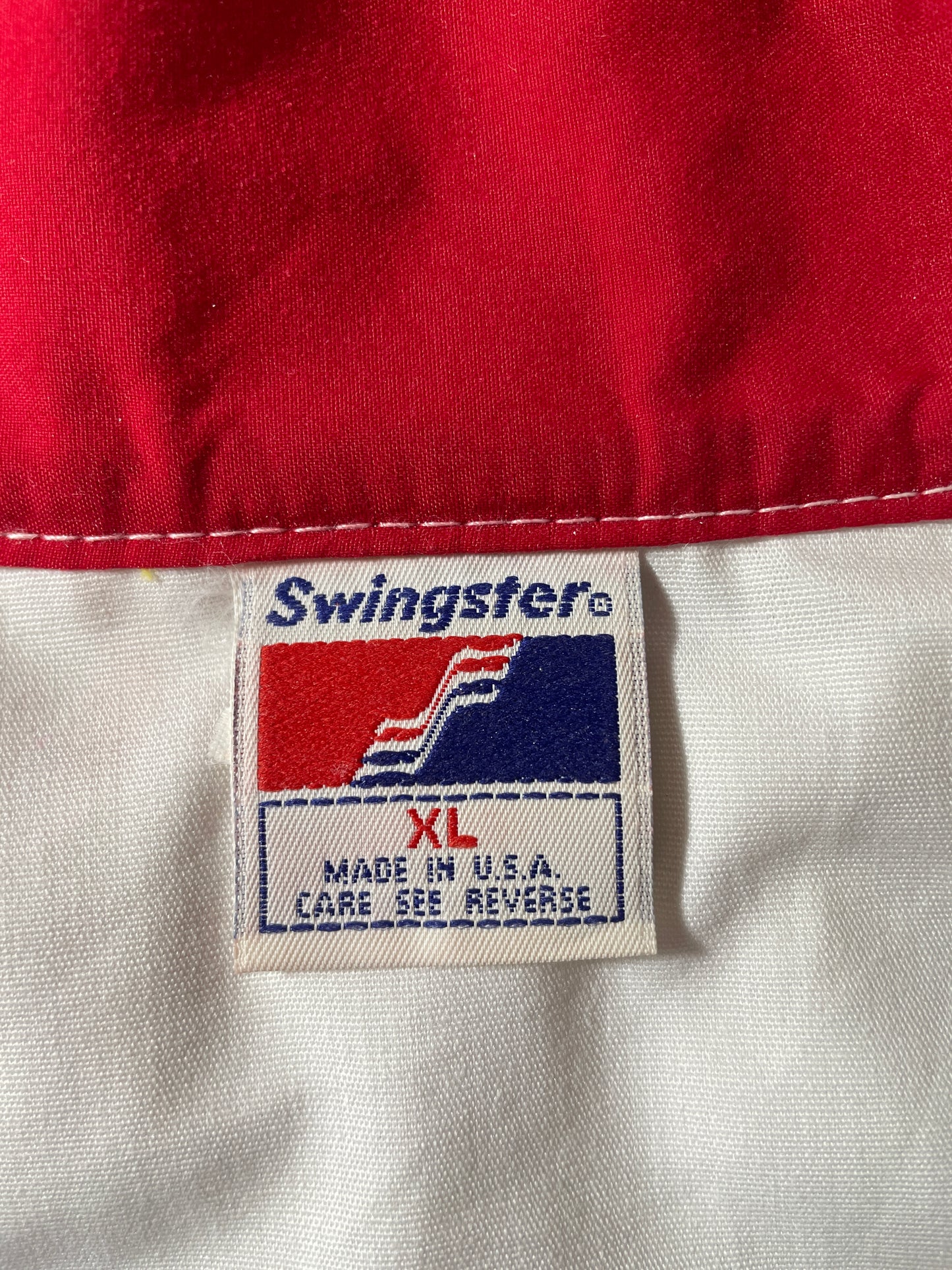 1988 COCA COLA x BARCELONA OLYMPIC Made in USA Size XL Vintage Nylon Jacket / F7763N
