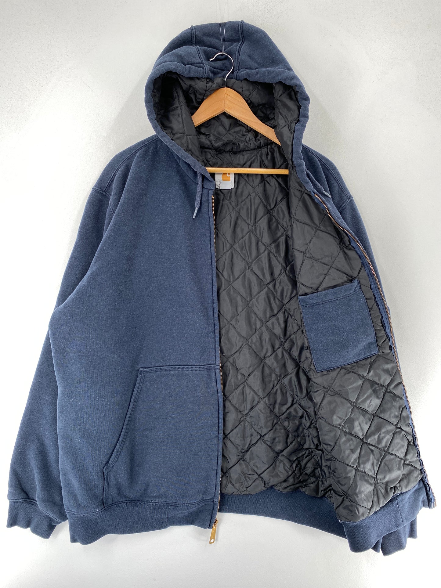 .Vintage CARHARTT Size XL Vintage Zip-up Hoodie Sweat-Shirt / F3020S