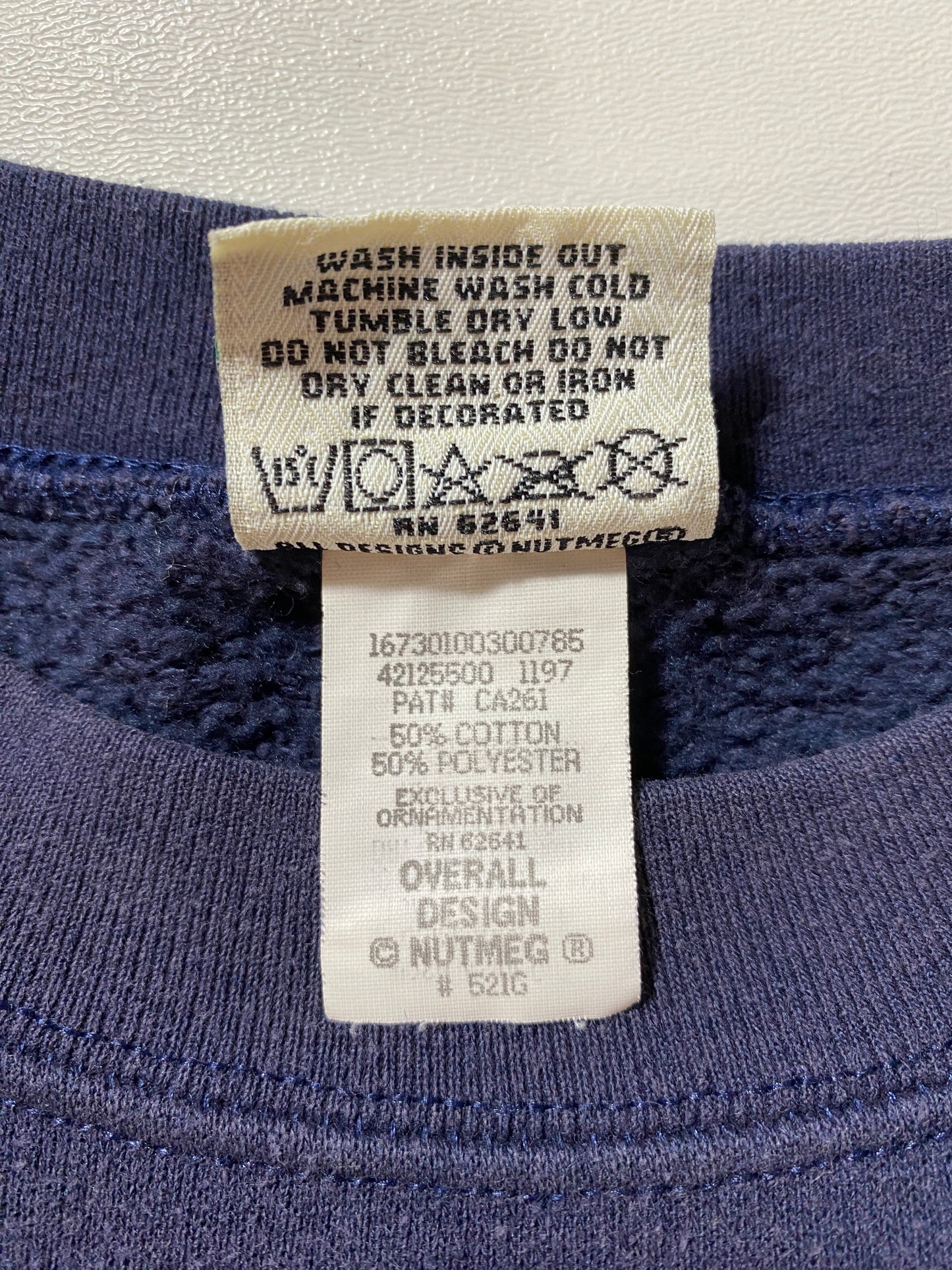 90's DENVER BRONCOS Made in USA Size L Vintage NFL Sweat-Shirt / G4967S