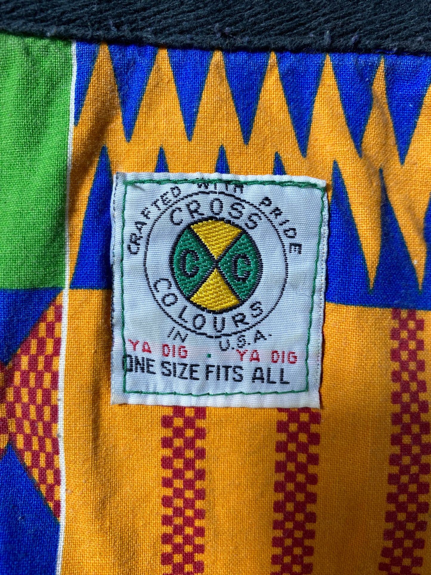 .90's CROSS COLOURS Size L Half Zip Shirt / F1400R