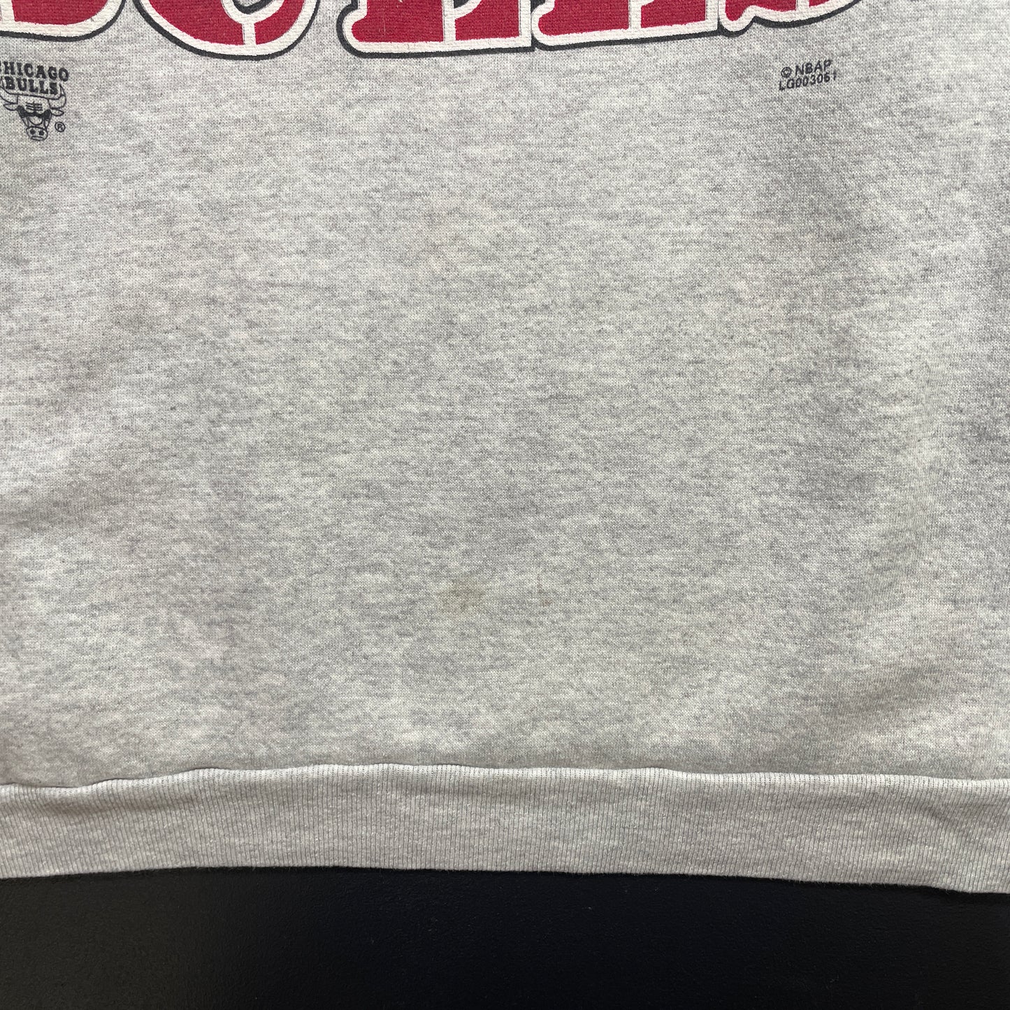 (XXL) 90's CHICAGO BULLS Vintage Sweatshirt / A1035S