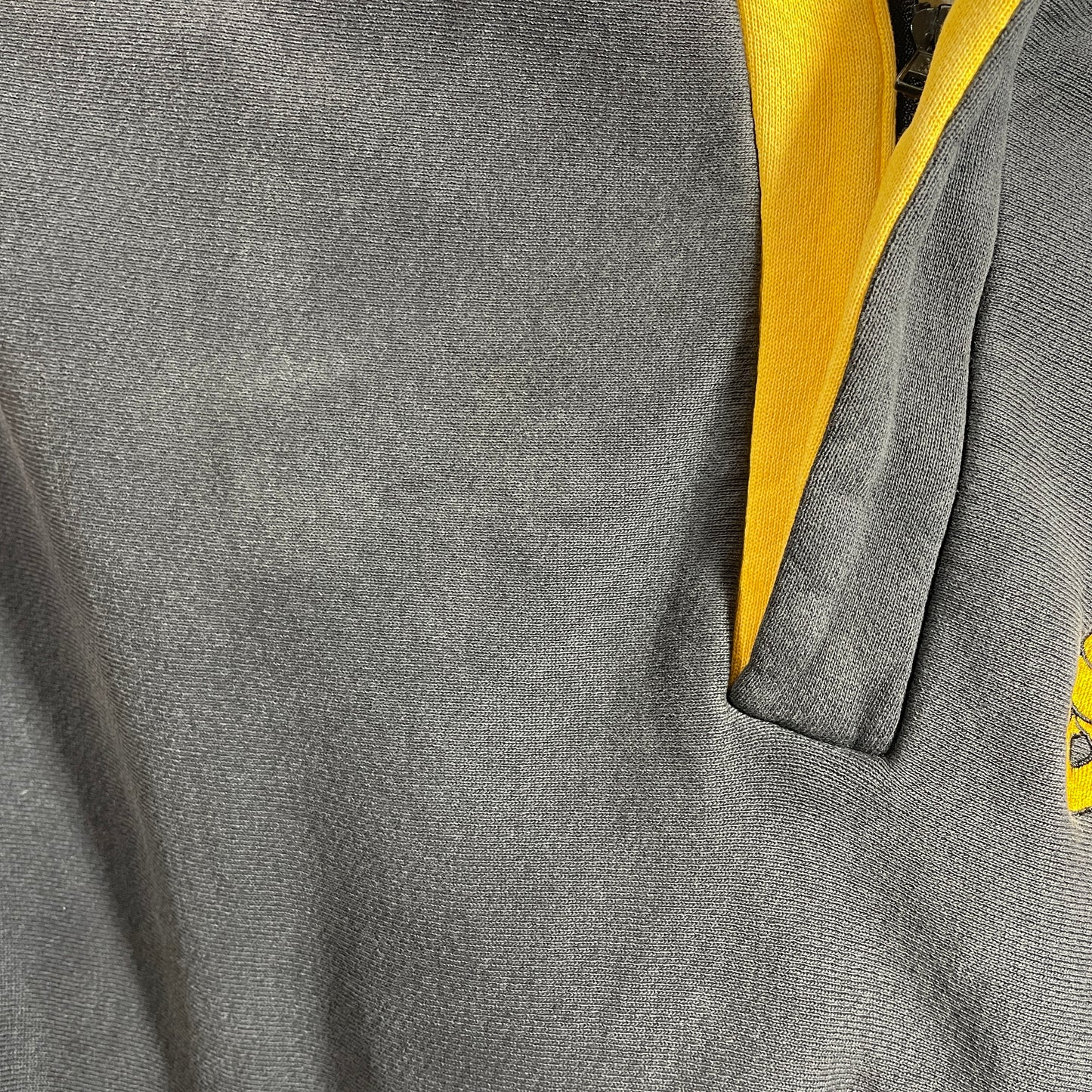 (XL) 90's THE SIMPSONS Vintage HalF Zip Hoodie Sweatshirt / A1151S