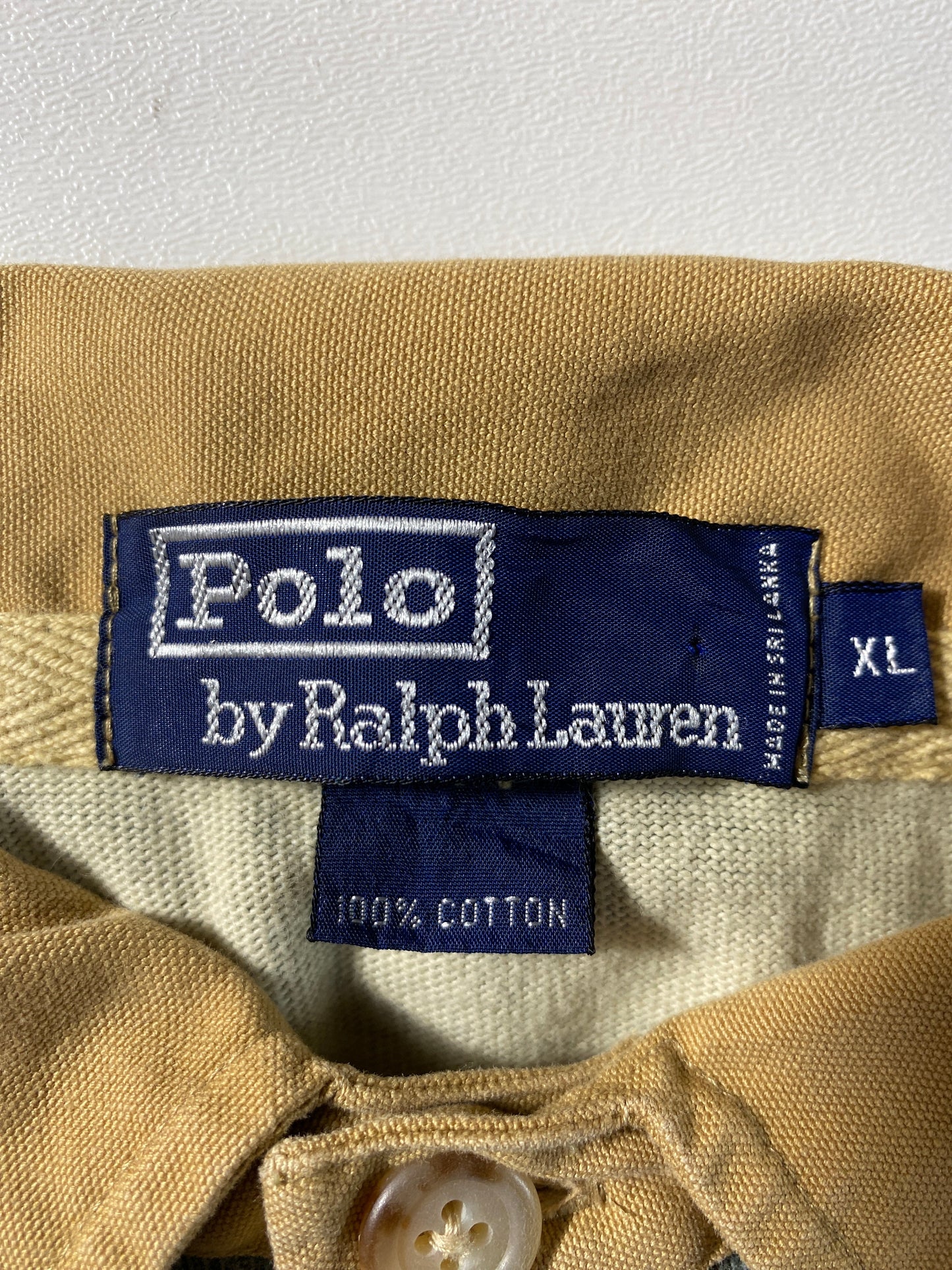 90’s POLO RALPH LAUREN Size XL Rugby-Shirt / F9974R