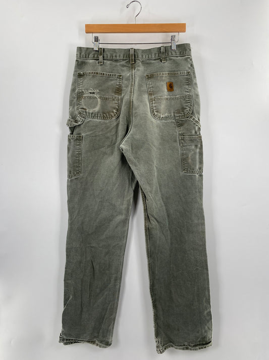 Vintage CARHARTT Size W31 x L33 Duck Pants / F7487P