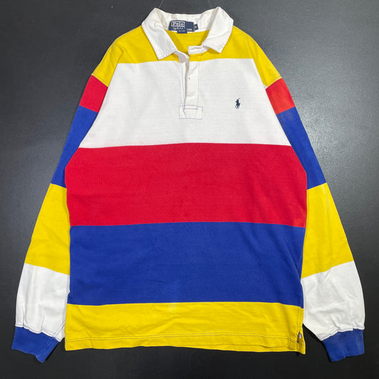 (XL) 90’s POLO RALPH LAUREN Rugby-Shirt / A0708R