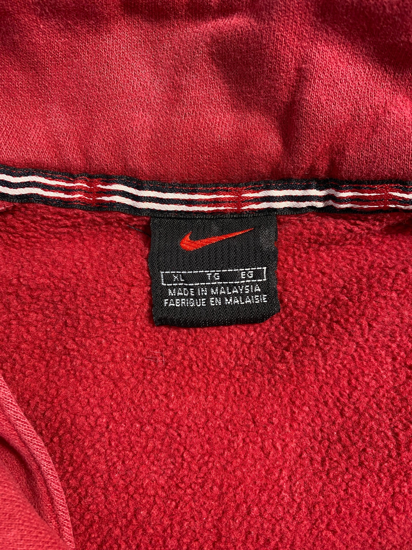 00' NIKE Size XL Vintage Half Zip Sweat-Shirt / G7109S