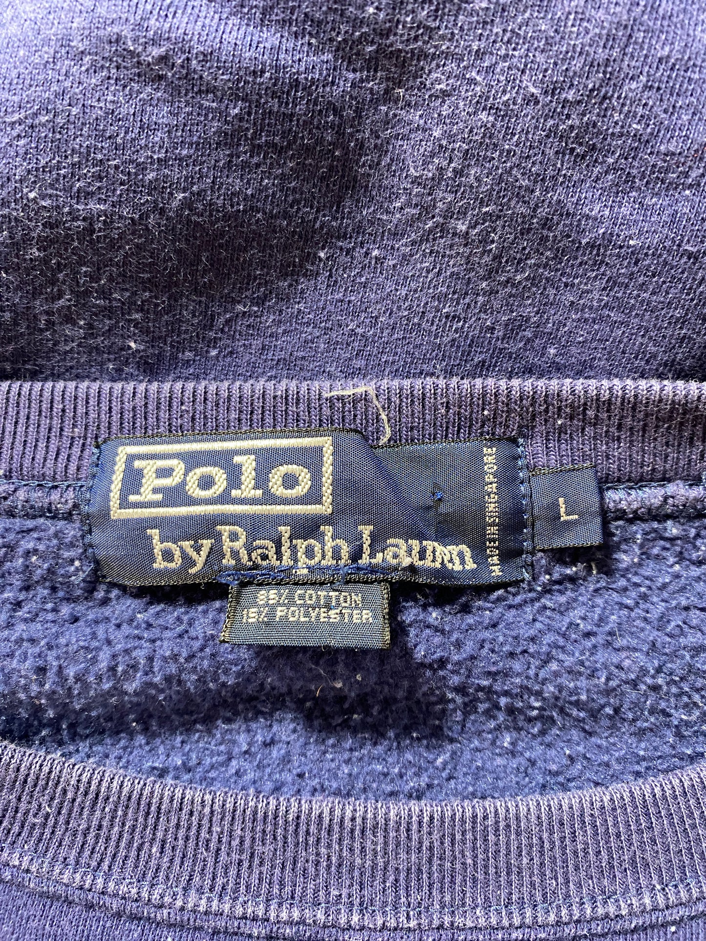 Vintage POLO RALPH LAUREN Size L Sweat-shirt / G1624S
