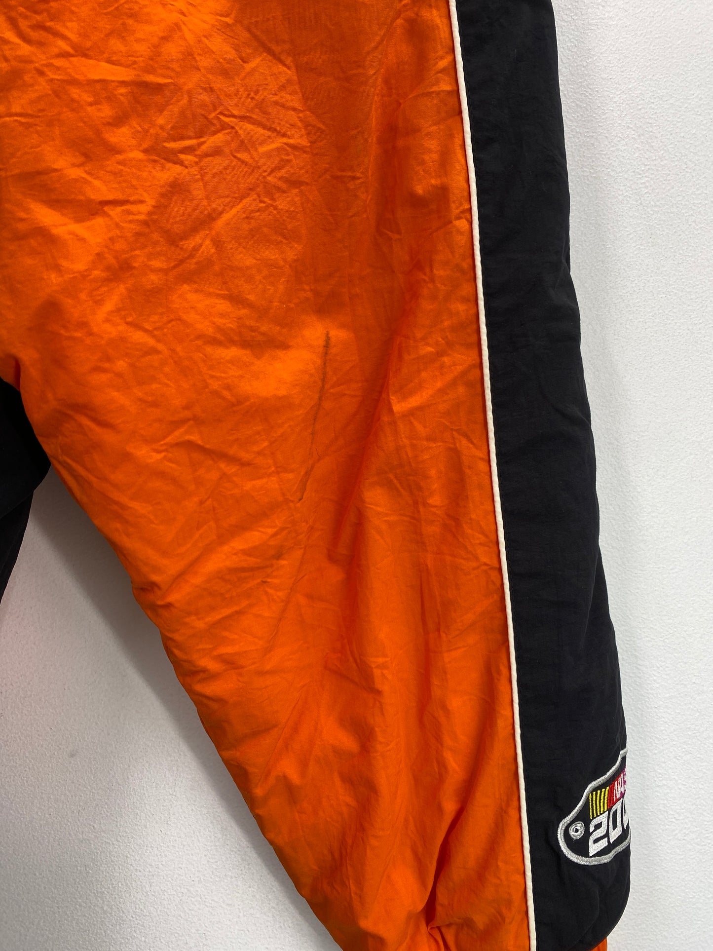 Vintage NASCAR x HOME DEPOT TONY STEWART Size M Racing Padded Nylon Jacket / G5835N