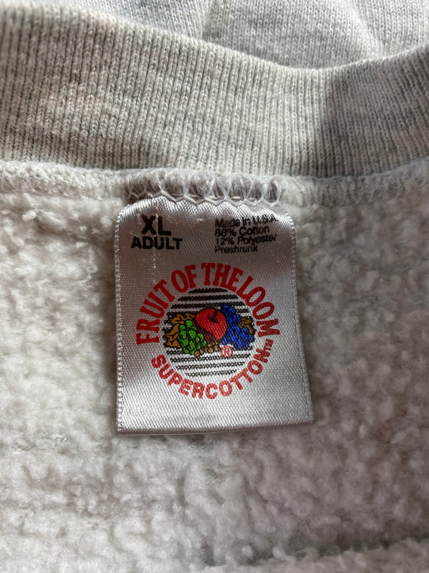 1995 BOSTON RED SOX Made in USA Size XL Vintage MLB Sweat-Shirt / F6963S