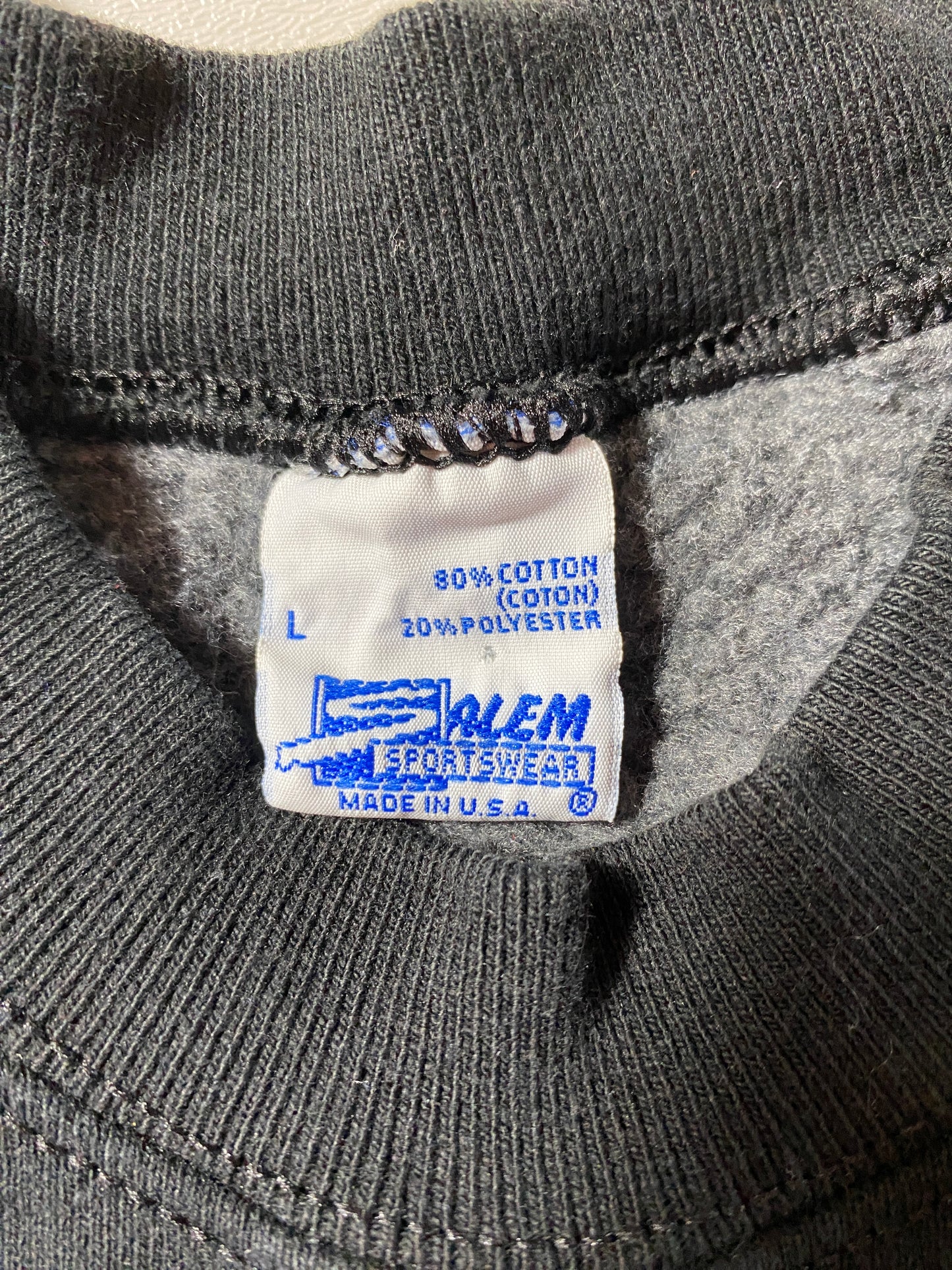 1994 SALEM x PITTSBURGH STEELERS Made in USA Size L Vintage NFL Sweat-Shirt / F9159S