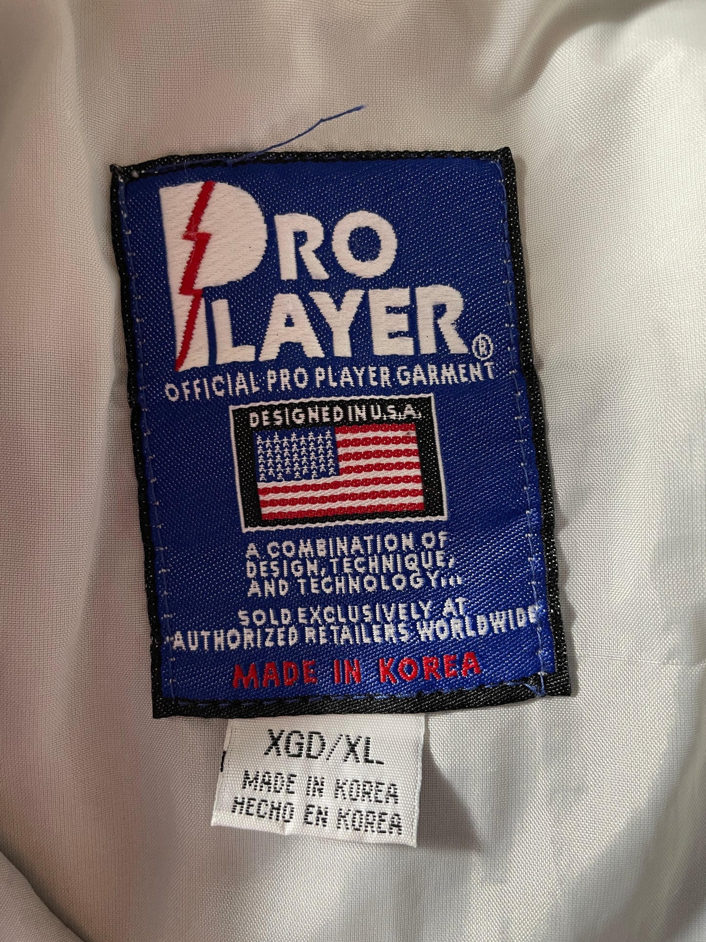 90’s PRO PLAYER x DALLAS COWBOYS Size XL NFL Nylon Jacket / F7765N