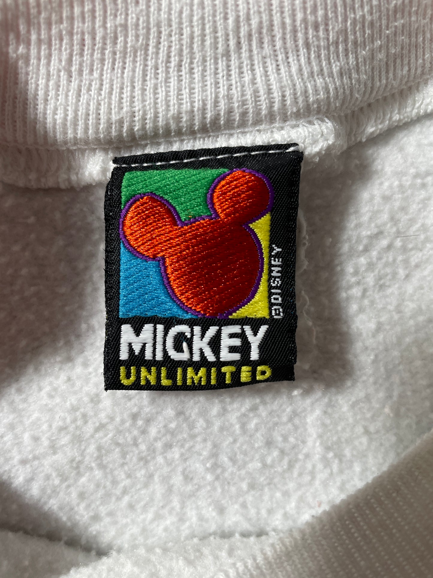 90's DISNEY MICKEY AND FRIENDS CHRISTMAS Made in USA Size L Vintage Sweat-shirt / G5196S