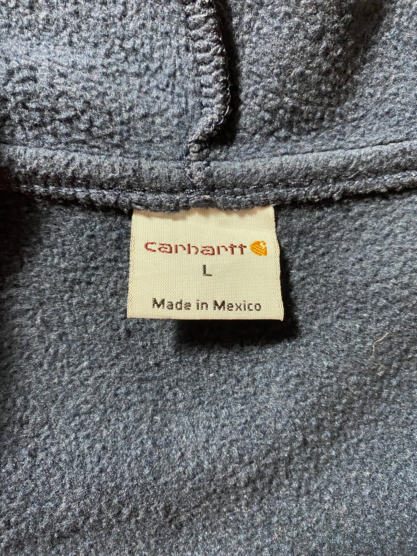 Vintage CARHARTT Size L Zip Up Hoodie Sweat-shirt / G4738S
