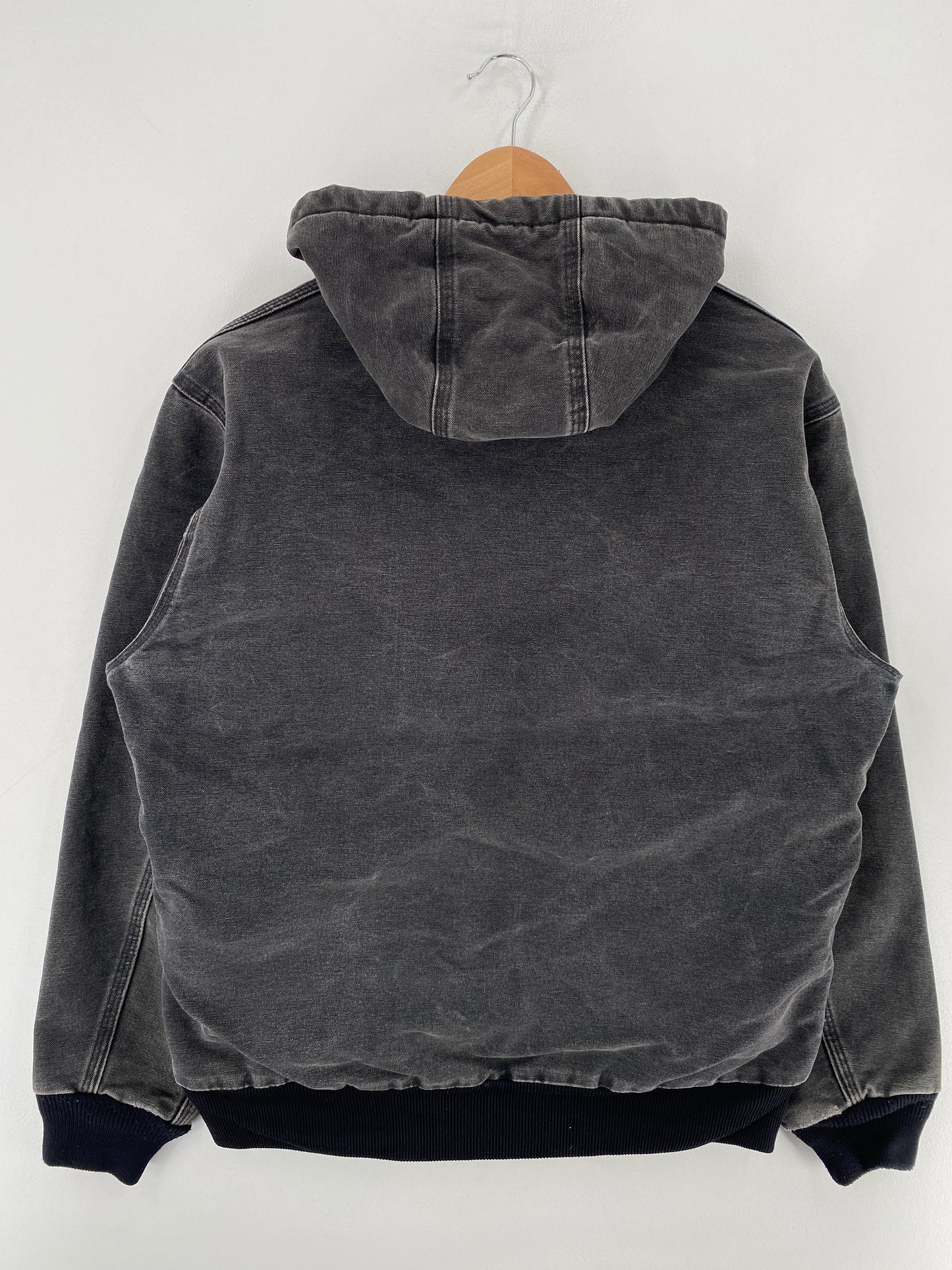 Vintage CARHARTT Size Ladies L Duck Hoodie Jacket / F8746J