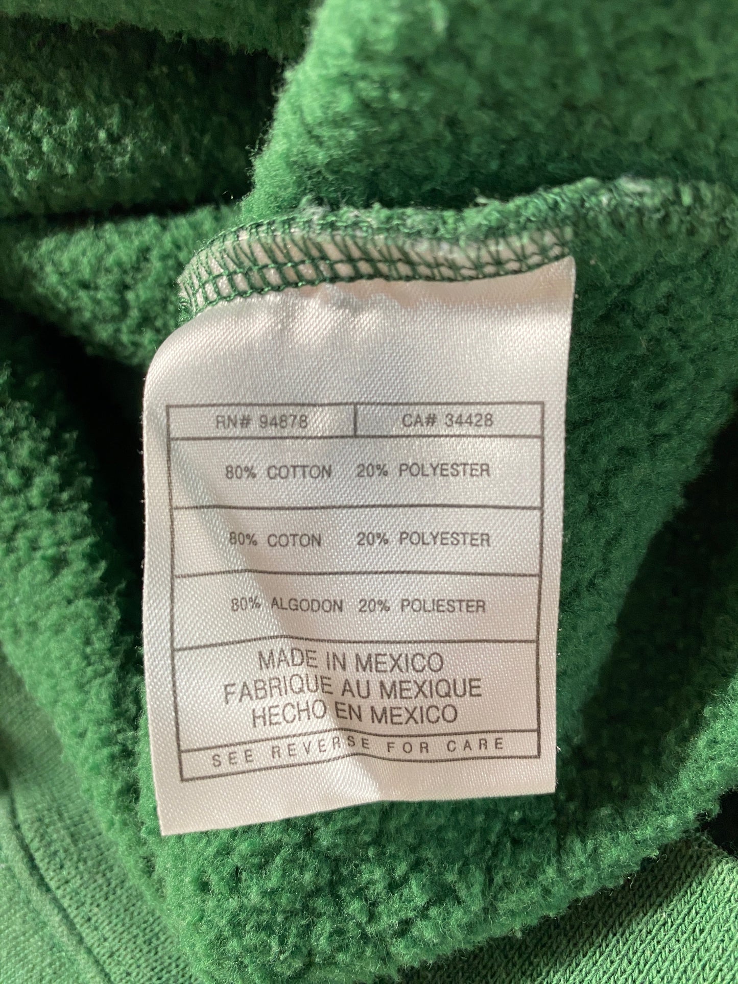 00' NIKE x MIAMI Size M Vintage College Sweat Shirt / F6783S