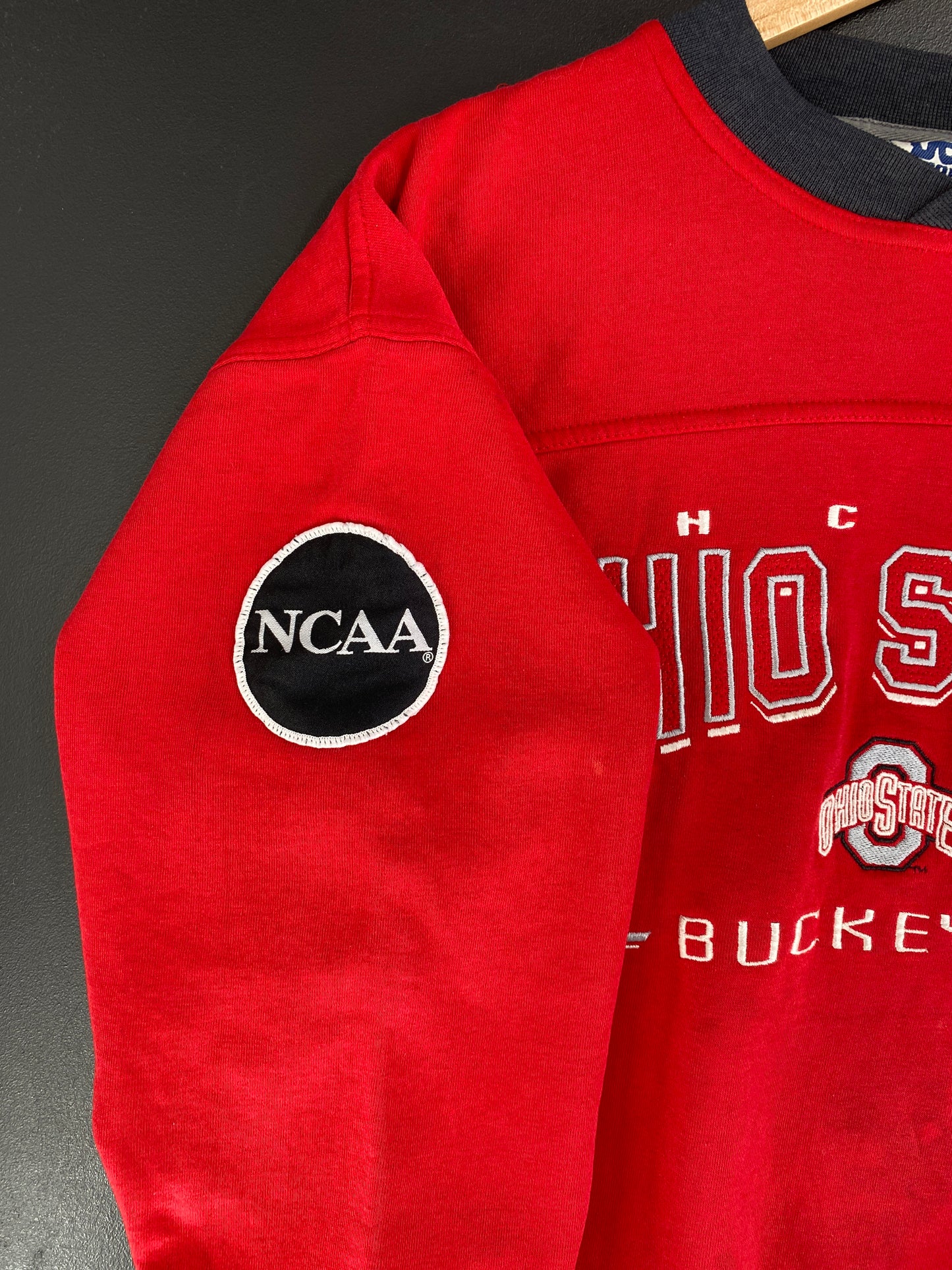 90’s OHIO STATE BUCKEYES Size M College Sweat-Shirt / F8770S