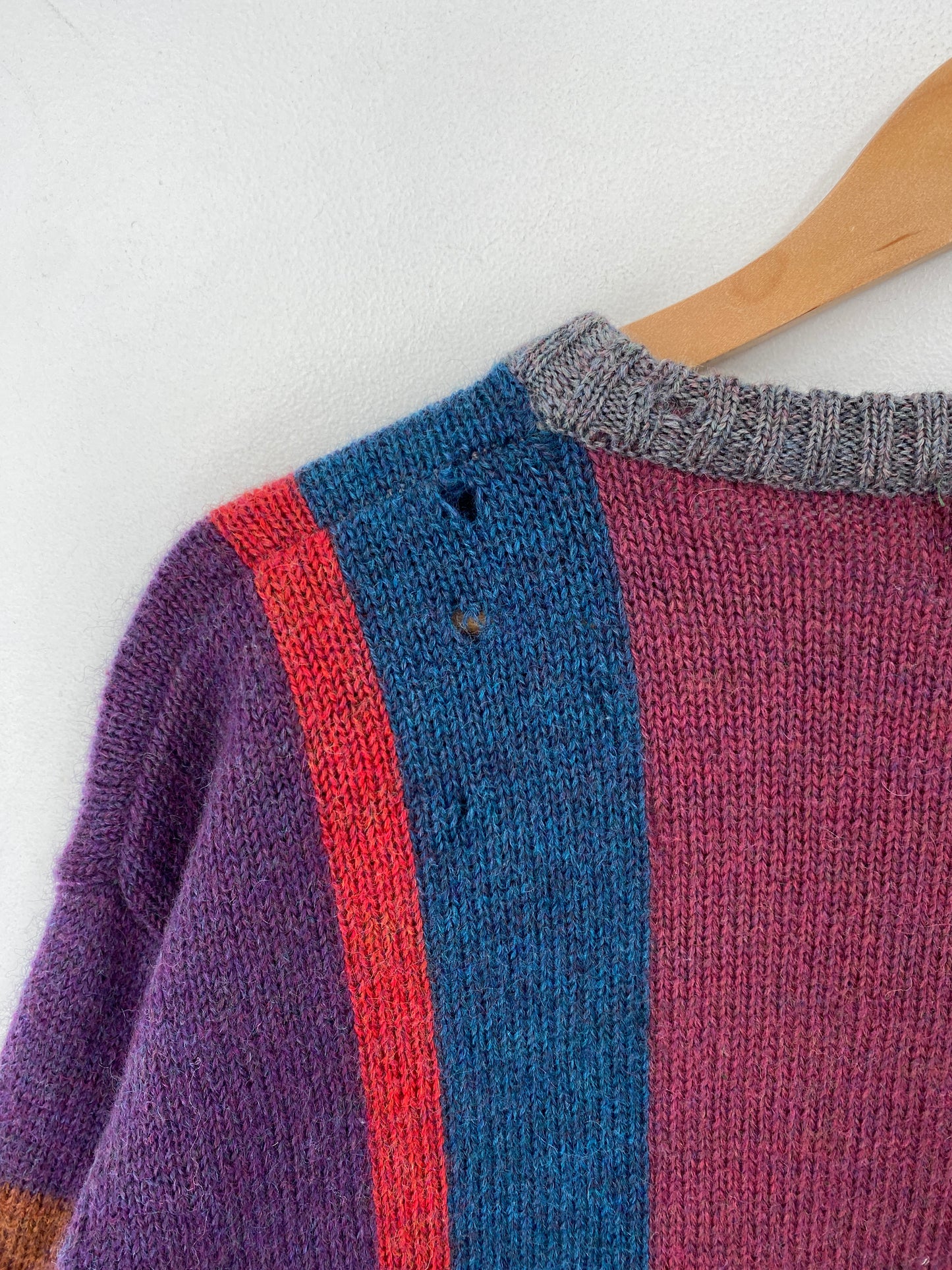 Vintage BOSTON TRADERS Size XL Wool Knit Sweater / G4826K