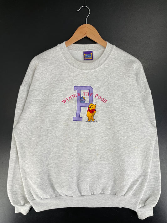 00’ DISNEY POOH Size Approx. L Sweat-shirt / F8662S