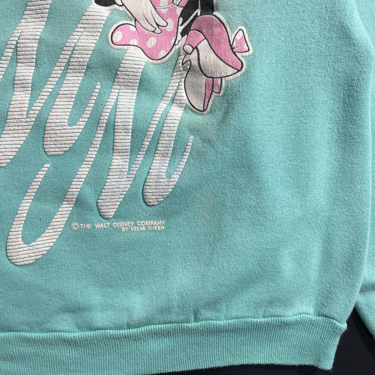(XL) 80's DISNEY MINNIE MOUSE Vintage Sweatshirt / A1132S
