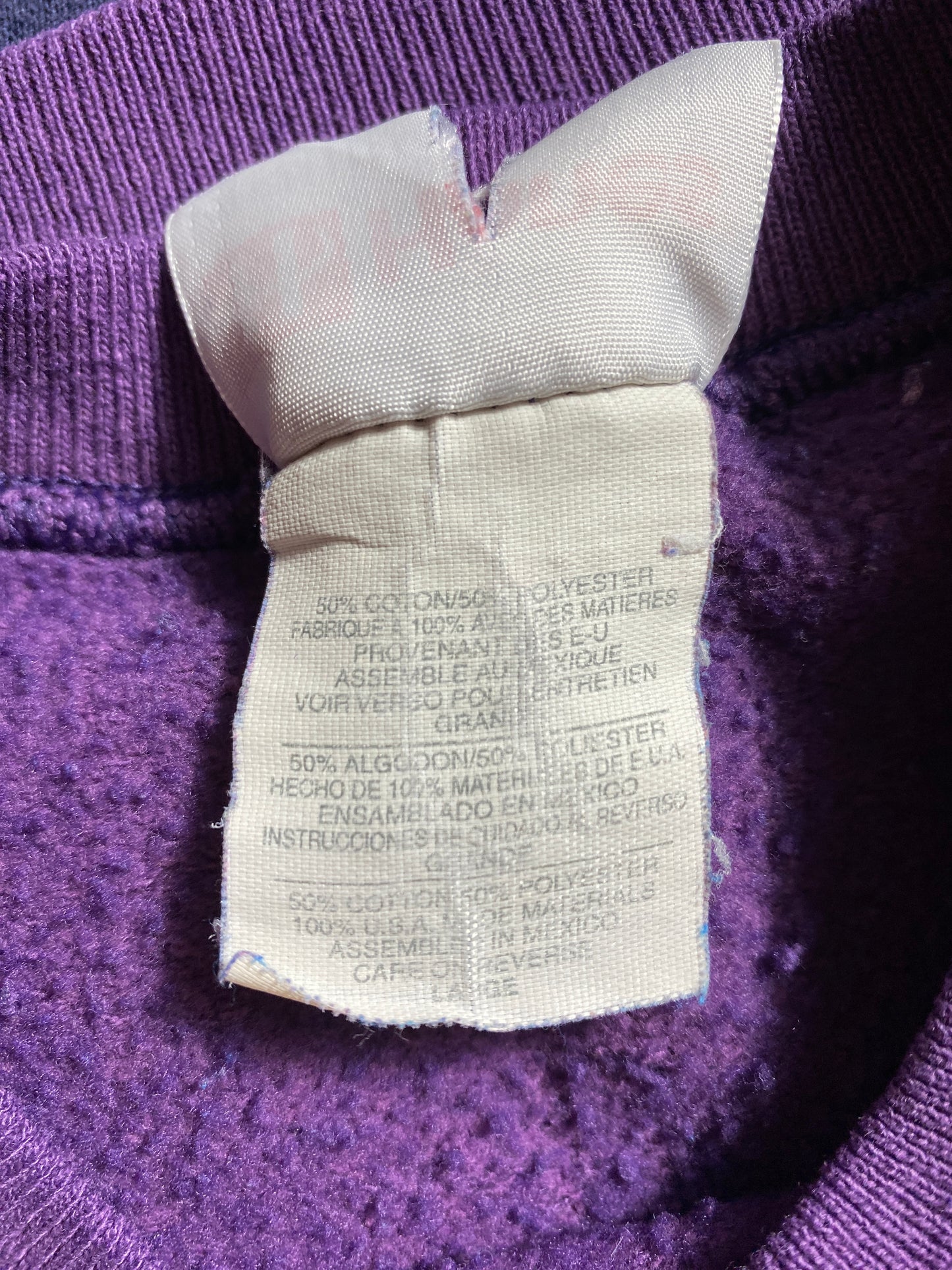 Vintage NORTHWESTERN Size L College Sweat-Shirt / F5242S