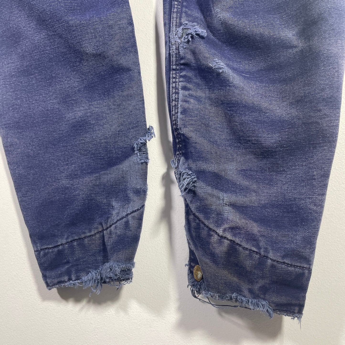 (Approx.L) 80's Distressed CARHARTT Vintage Duck Jacket / A0895J