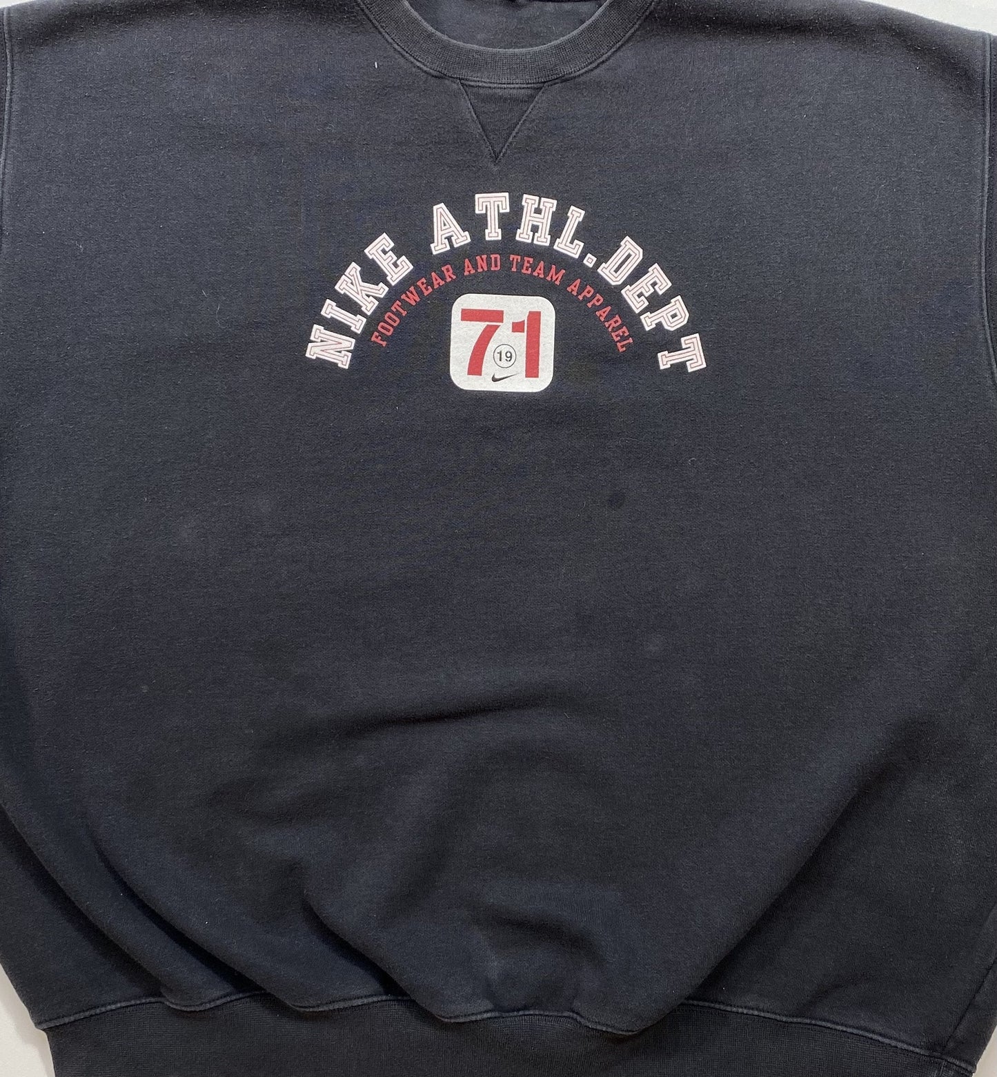 00’ NIKE ATHL.DEPT Size XXL Vintage Sweat-shirt / F8947S