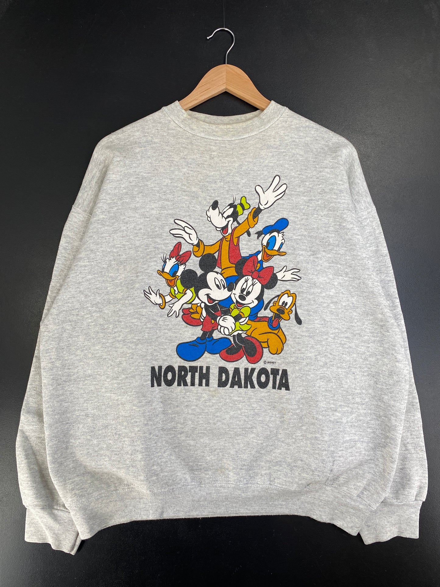 90’s DISNEY MICKEY Made in USA Size XL Vintage Sweat-shirt / G6192S
