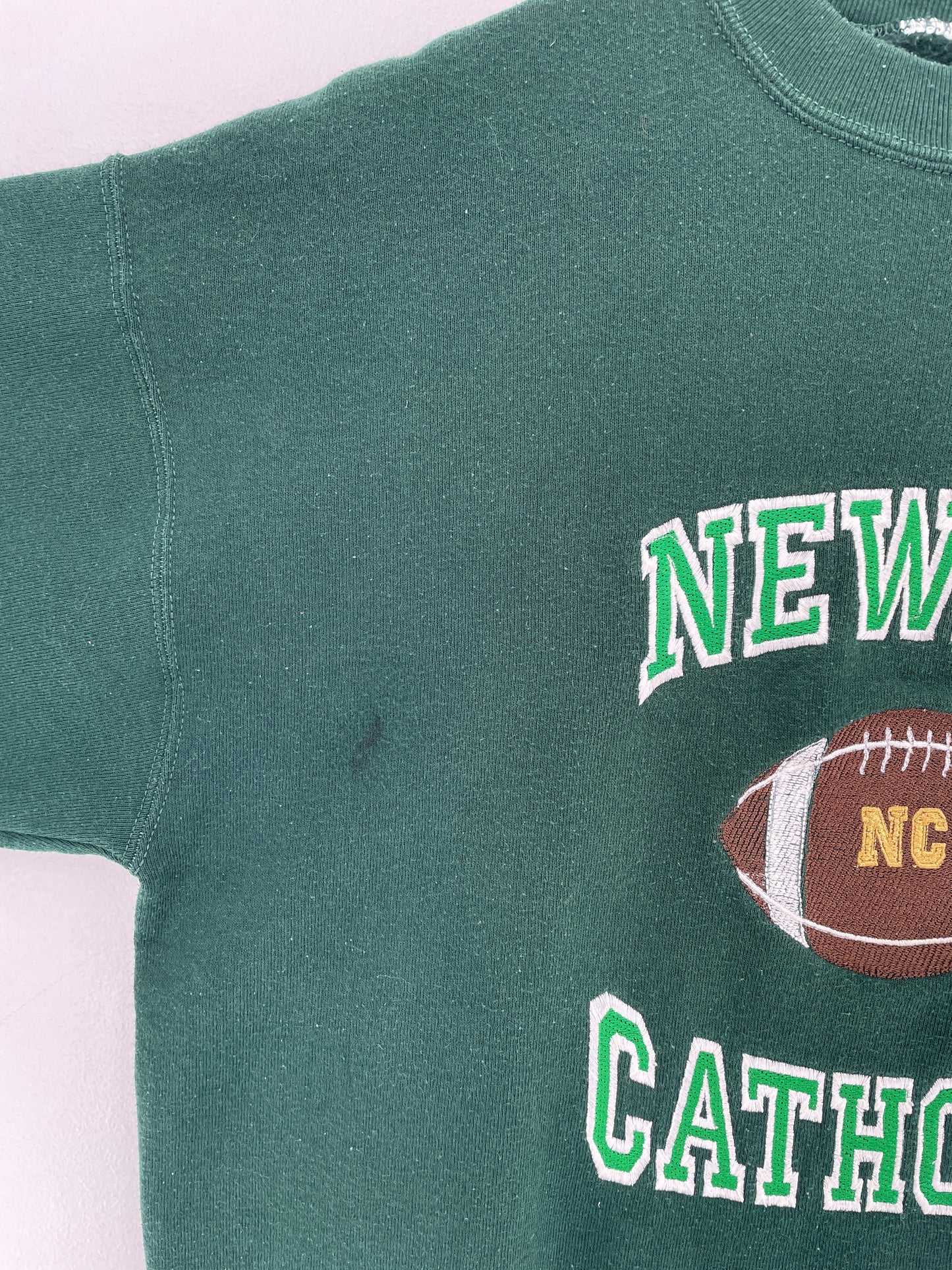 Vintage NEWARK CATHOLIC Size No tag Approx. L College Sweat shirt / F8213S