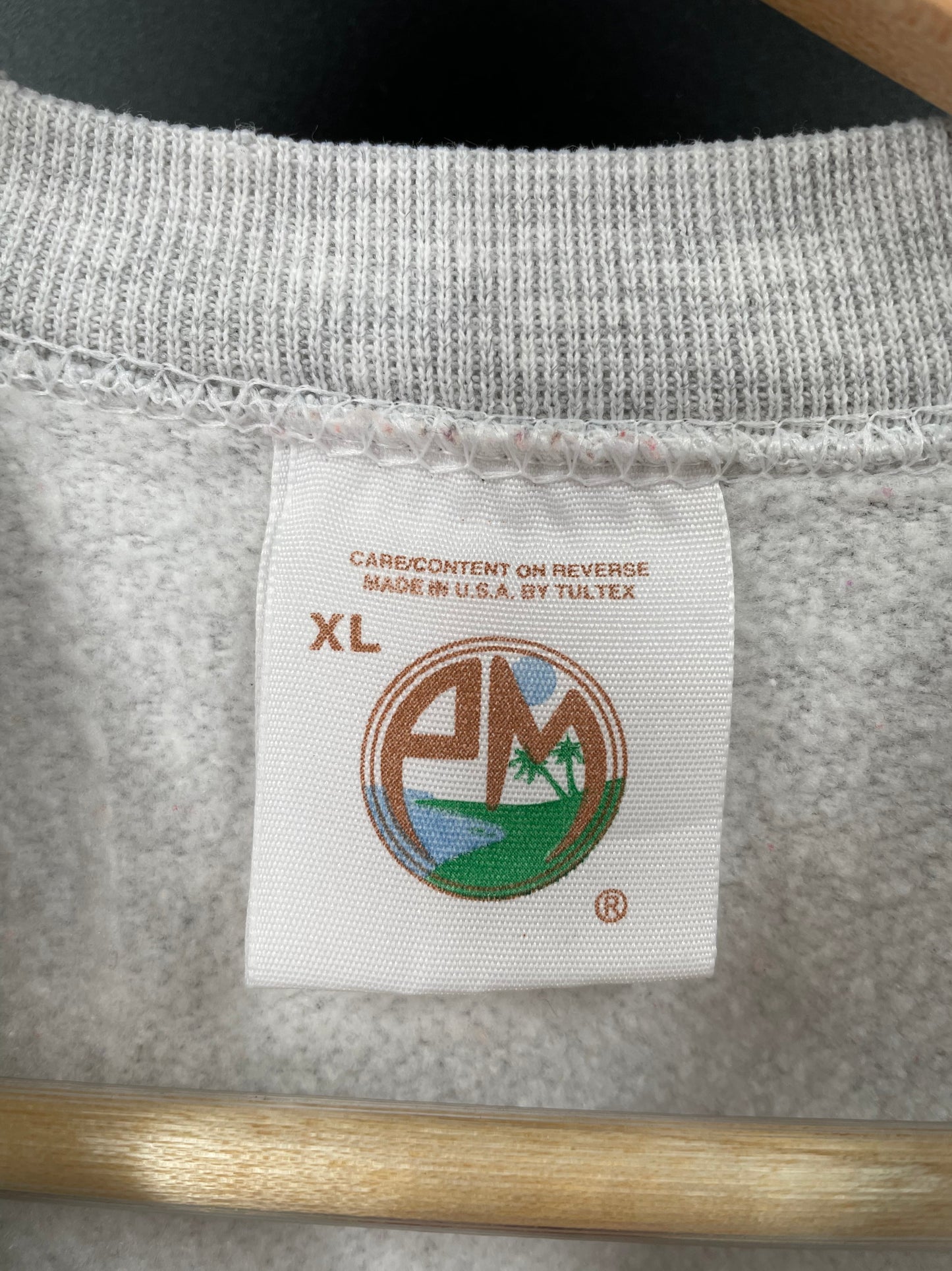 1993 LOONEY TUNES TAZ Made in USA Size XL Vintage Sweat-shirt / F6786S