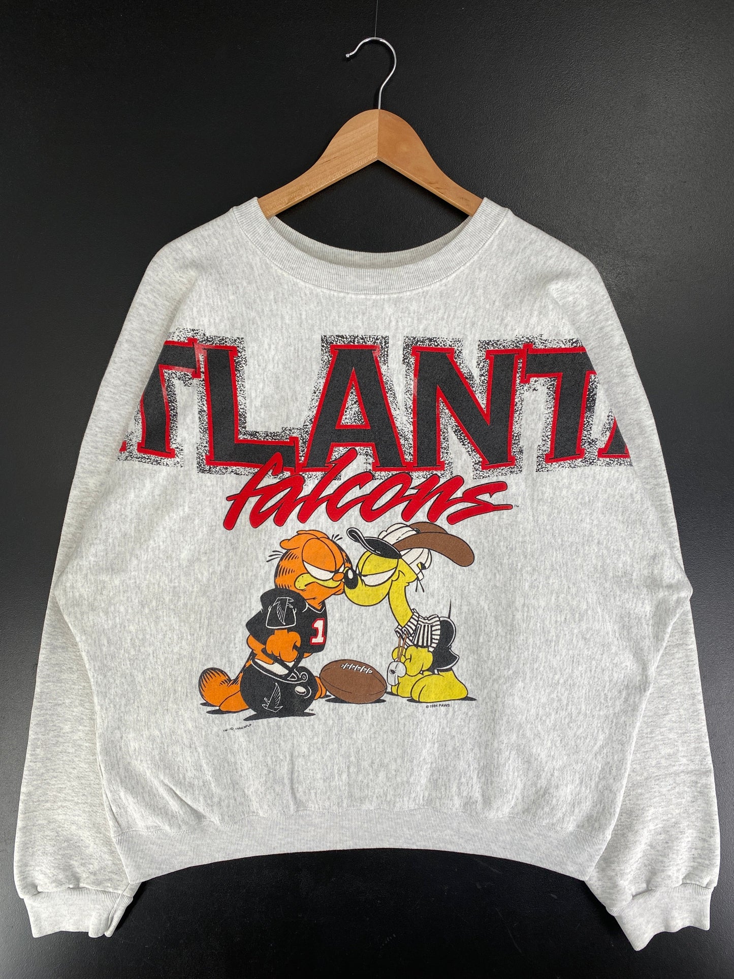 1994 ATLANTA FALCONS Made in USA Size XL Vintage NFL Sweat-shirt / G1753S