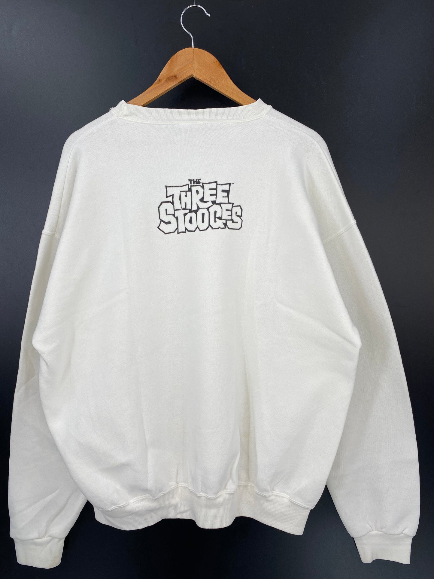 90’s THE THREE STOOGES Made in USA Size XL Sweat-Shirts / F6505S