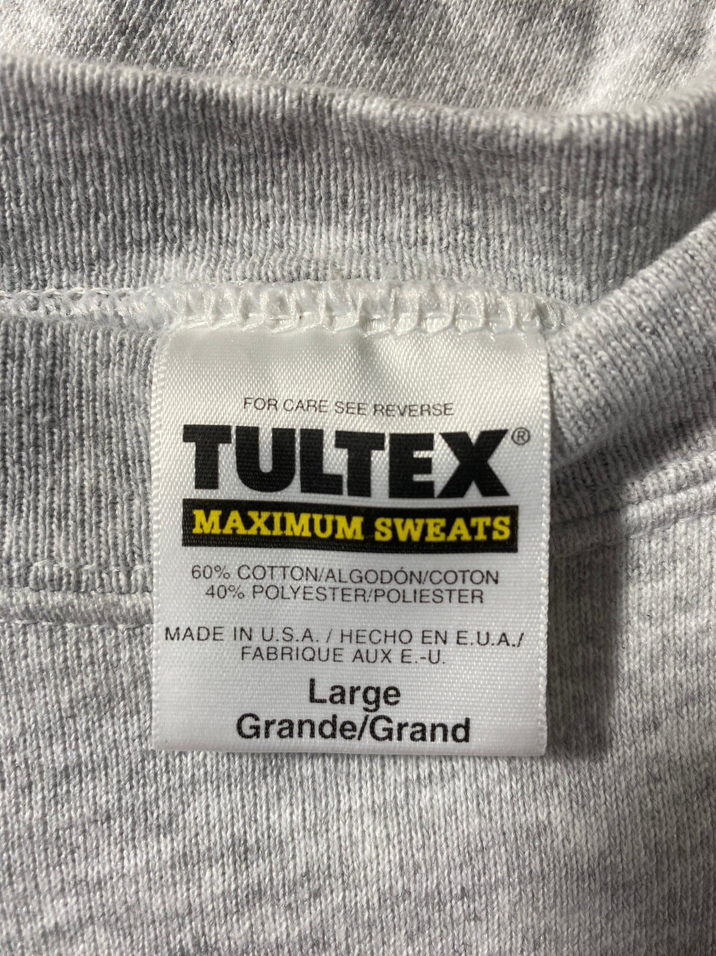 1994 PATRIOTS Made in USA Size L Vintage NFL Sweat-shirt / F1429S