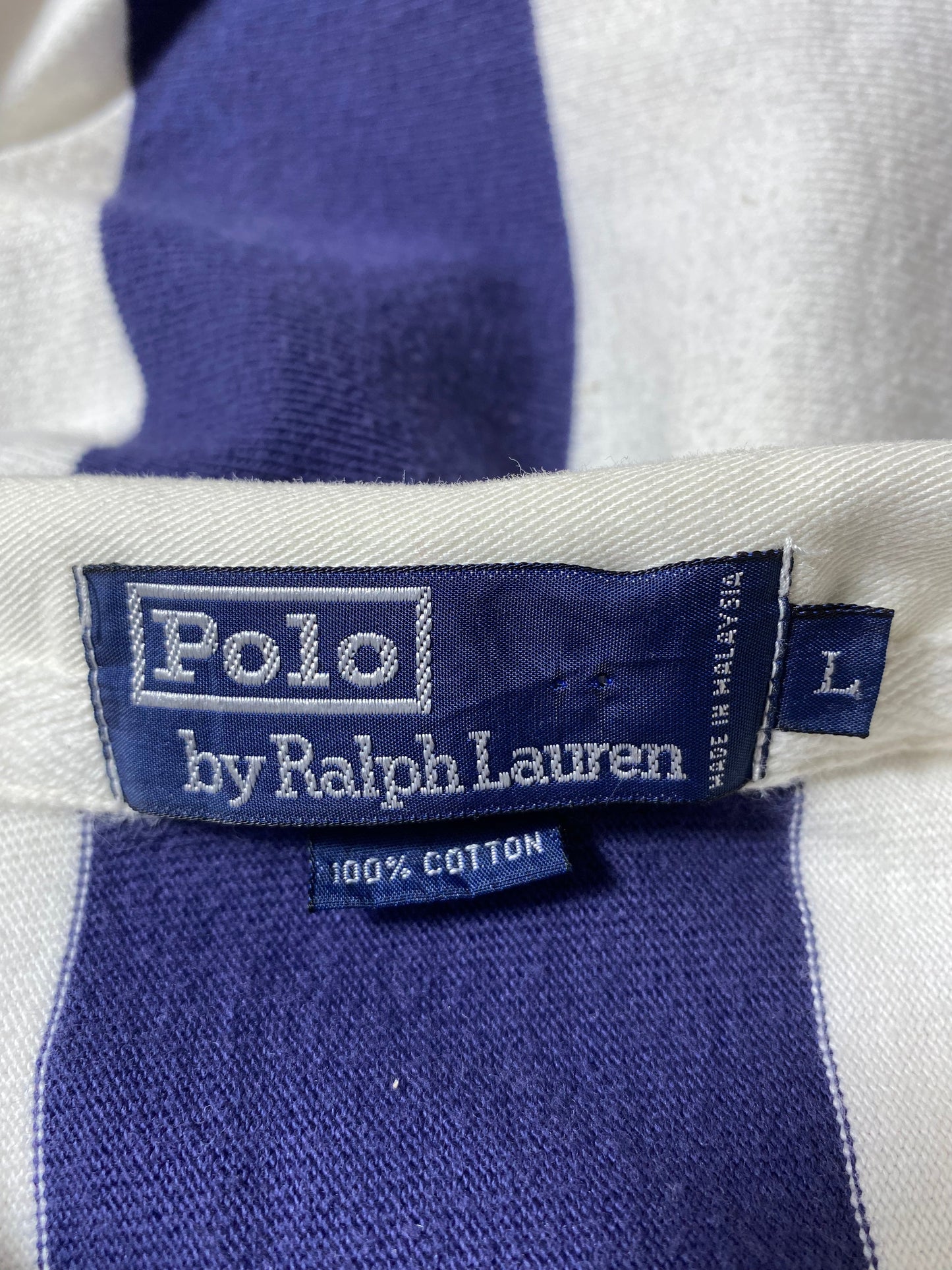 (L) 90’s POLO RALPH LAUREN Rugby-Shirt / A0706R