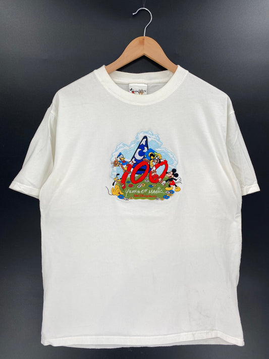 00' WALT DISNEY WORLD Size L Vintage T-Shirts / G3409T