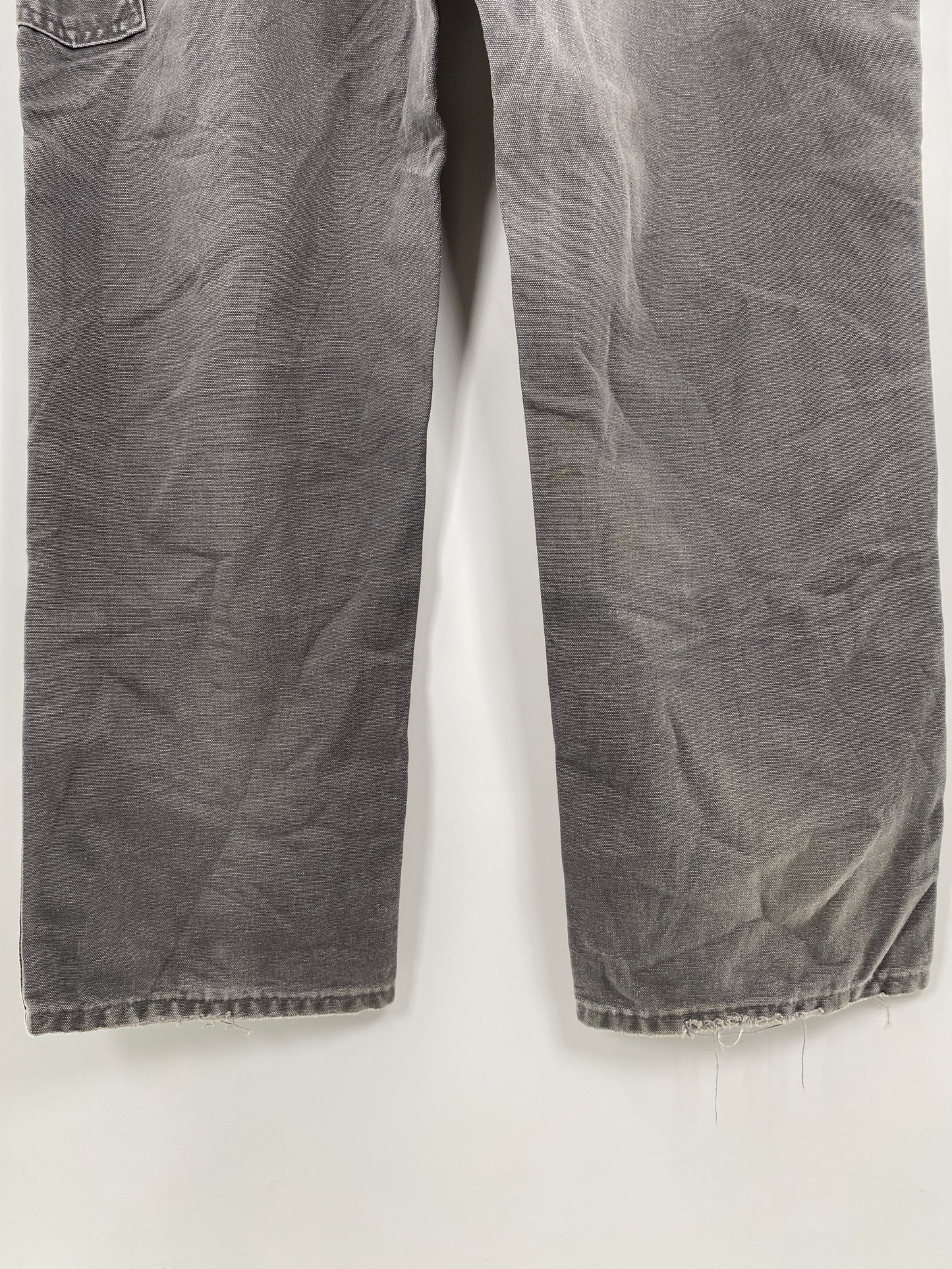 .Vintage CARHARTT Size W35 x L30 Double Knee Duck Pants / F7498P