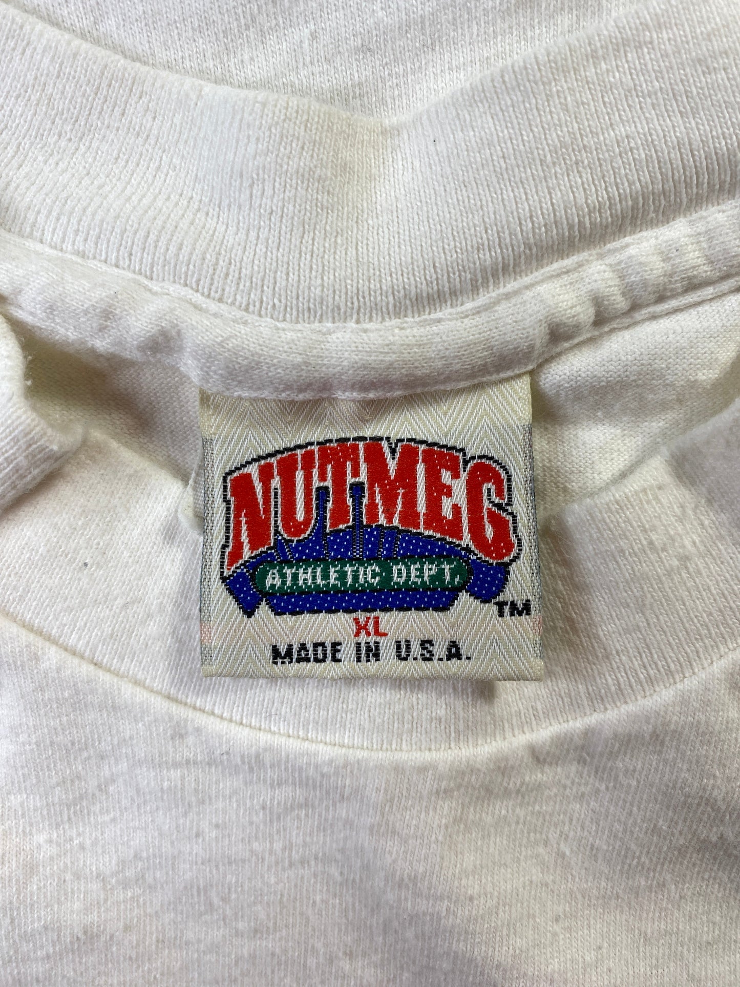 1990 BOSTON RED SOX Made in USA Size XL Vintage MLB T-Shirt / G216T