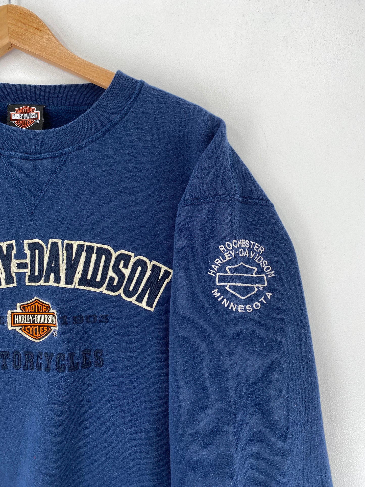 Vintage HARKEY DAIDSON Size Approx. XL Sweat Shirt / F4065S