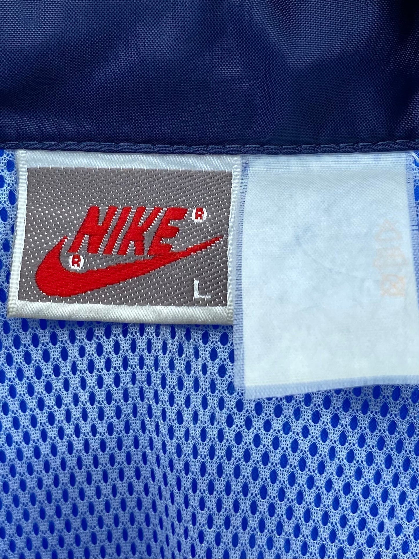 90’s NIKE SILVER TAG Size L Vintage Nylon Jacket / F380N