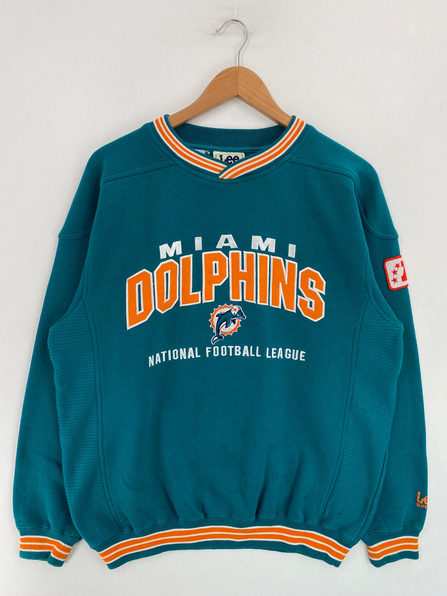 90’s MIAMI DOLPHINS Size M NFL Sweat-Shirt / G4610S