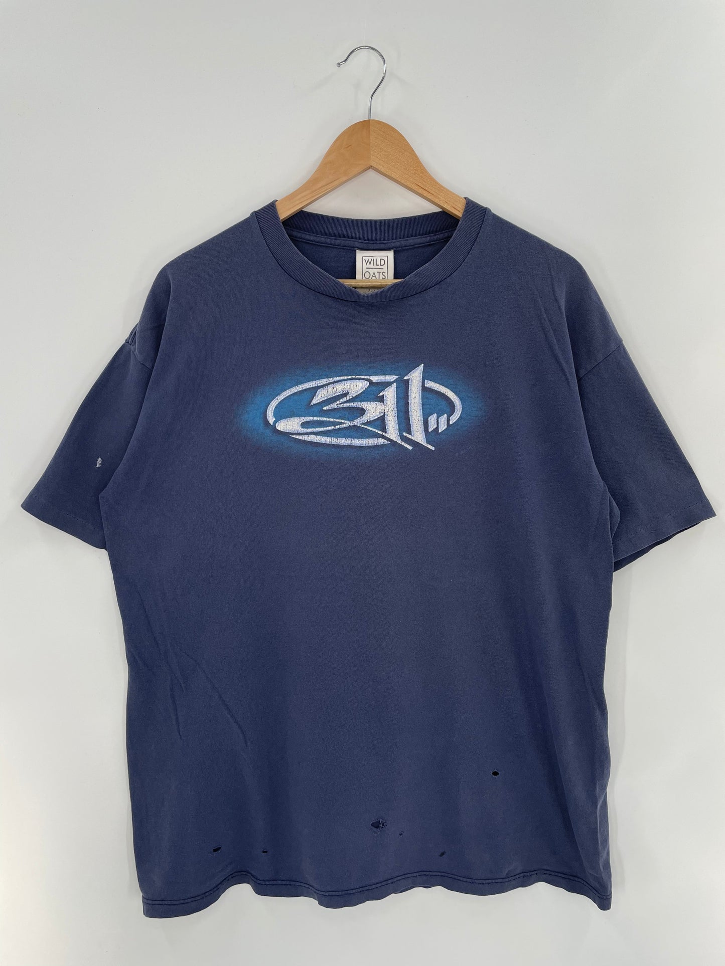 1995 Three Eleven 311 Made in USA Size XL Vintage Music T-Shirts / F1114T
