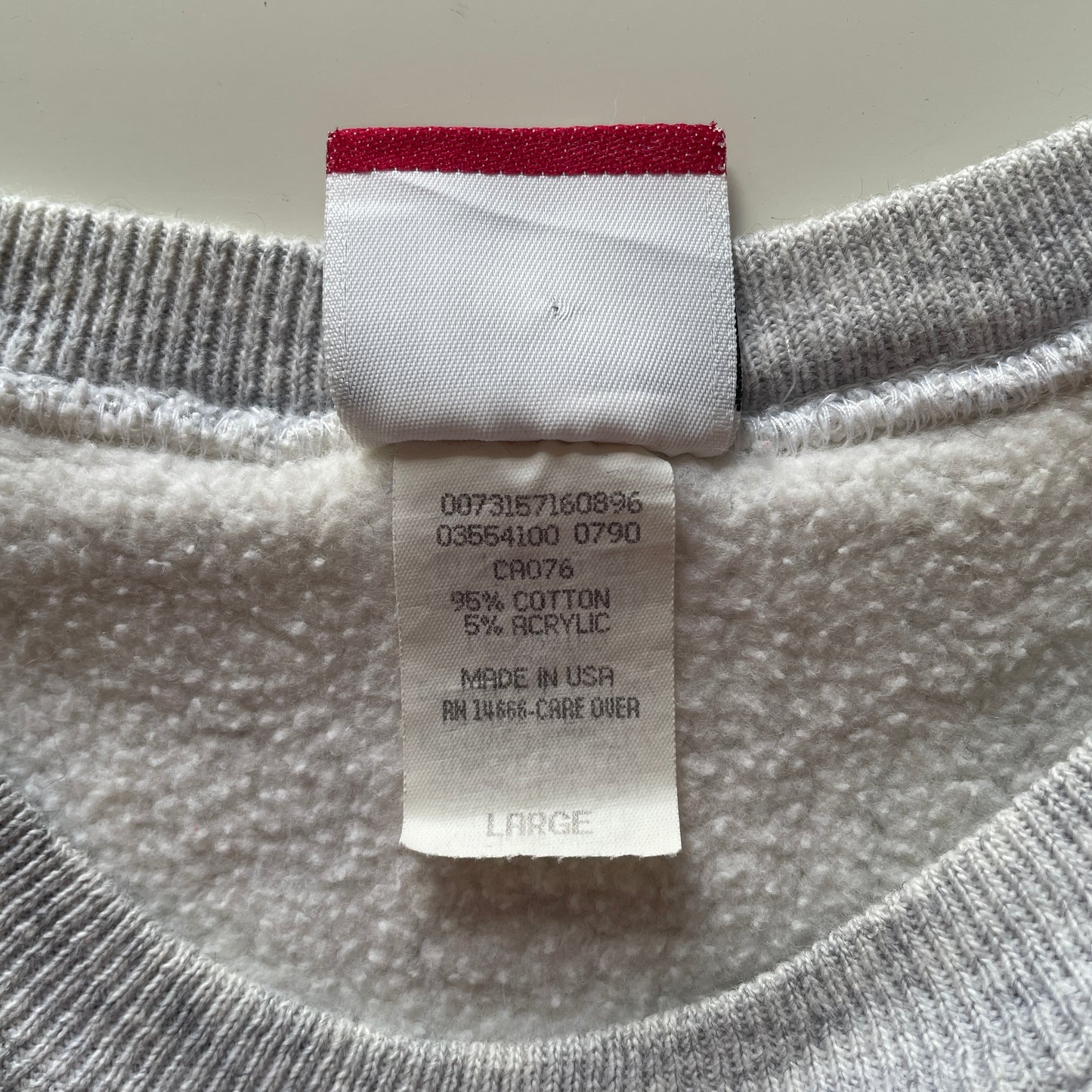 (L) 90's NEW JERSEY Sweat shirt / A0639S