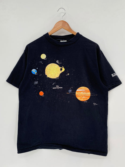 90’s THE SOLAR SYSTEM Size XL Vintage T-Shirt / G1004T