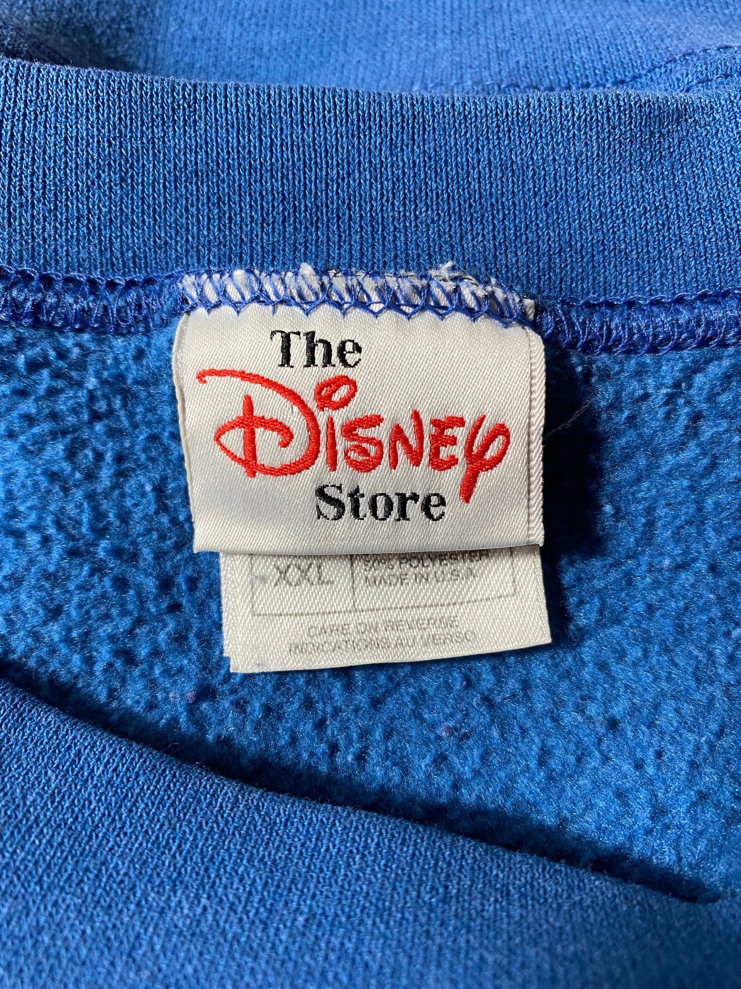 00’ DISNEY WINNIE THE POOH Made in USA Size XXL Vintage Sweat-shirt / F1452S