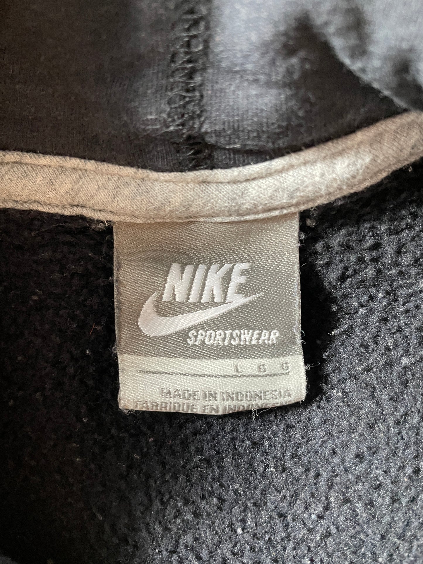 00’ NIKE Size L Vintage Hoodie Sweat-Shirt / F3361S