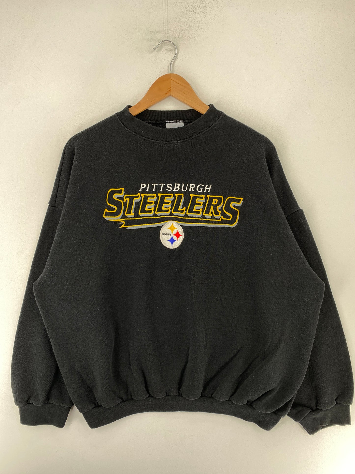 90’s PITTSBURGH STEELERS Size M NFL Sweat-shirt / F8940S