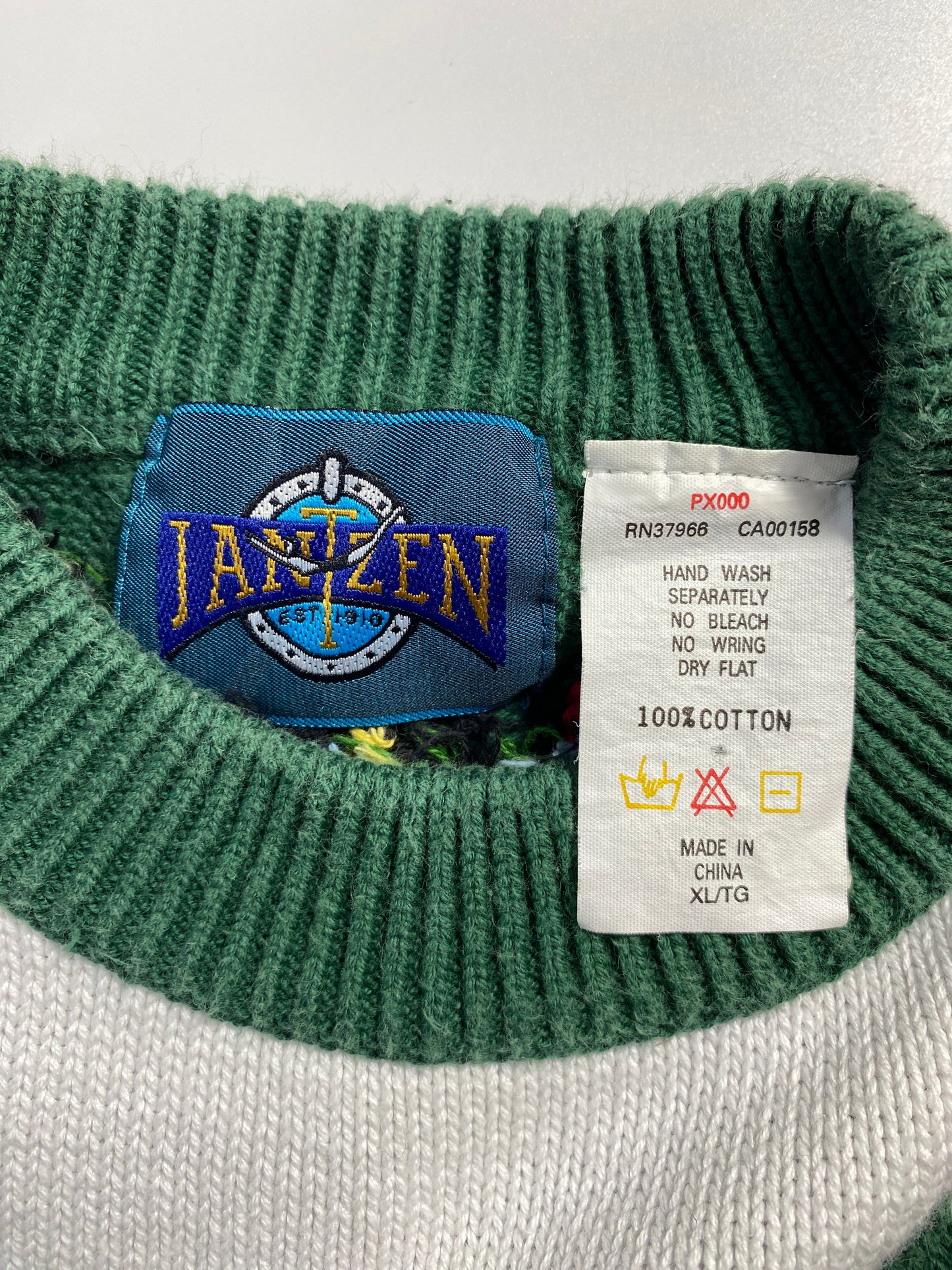 90's GOLF UMBRELLA Size XL Vintage Cotton Knitwear / F6079K