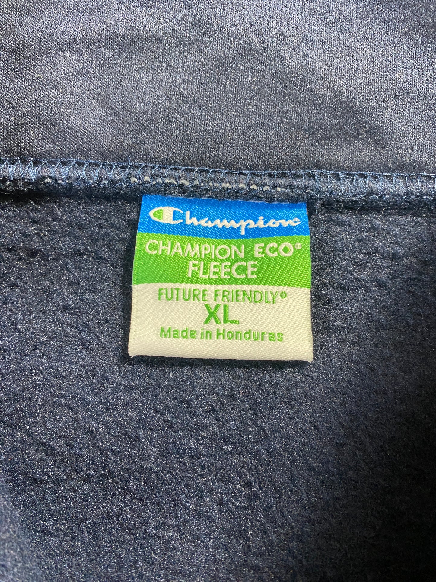 Vintage NORTRE DAME Sise XL College Half Zip Sweat-Shirt / F3373S